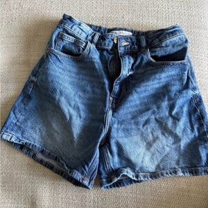 Zara Classic Blue Jean Shorts